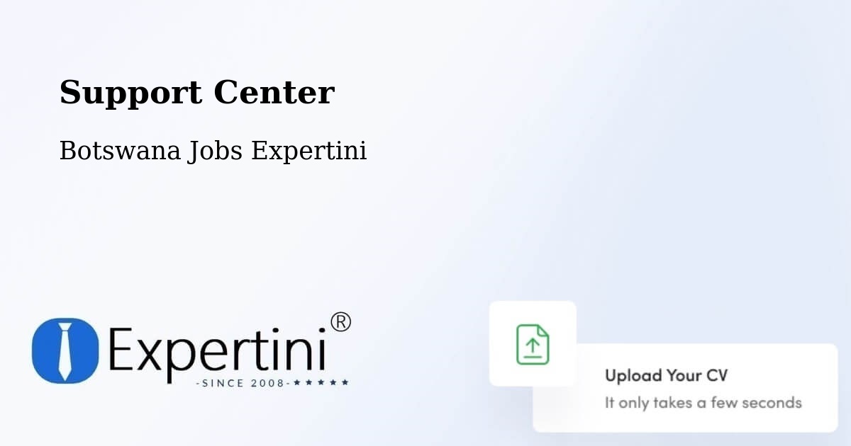 Support Services – Letsheng - Botswana Jobs Expertini